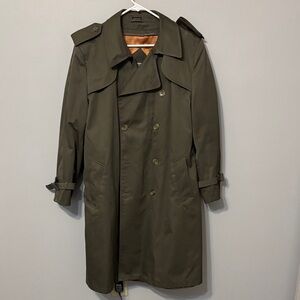Men's Stormport Olive Trench Coat
